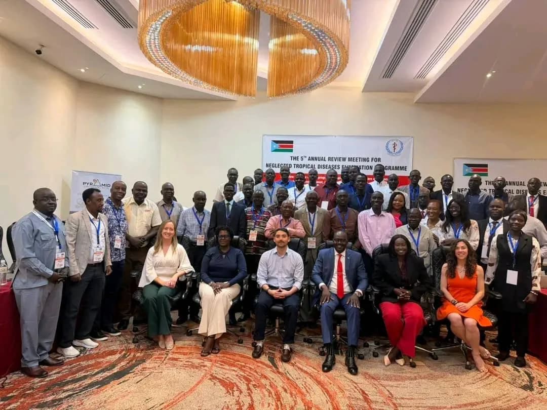 Closing the 5th South Sudan NTDs Annual Review Meeting   